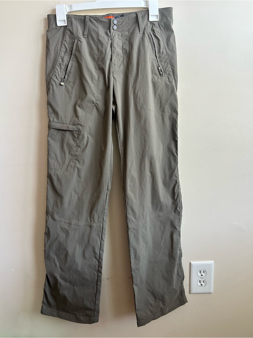 Merrell Women’s Khaki Hiking Outdoors Long Pants 2
